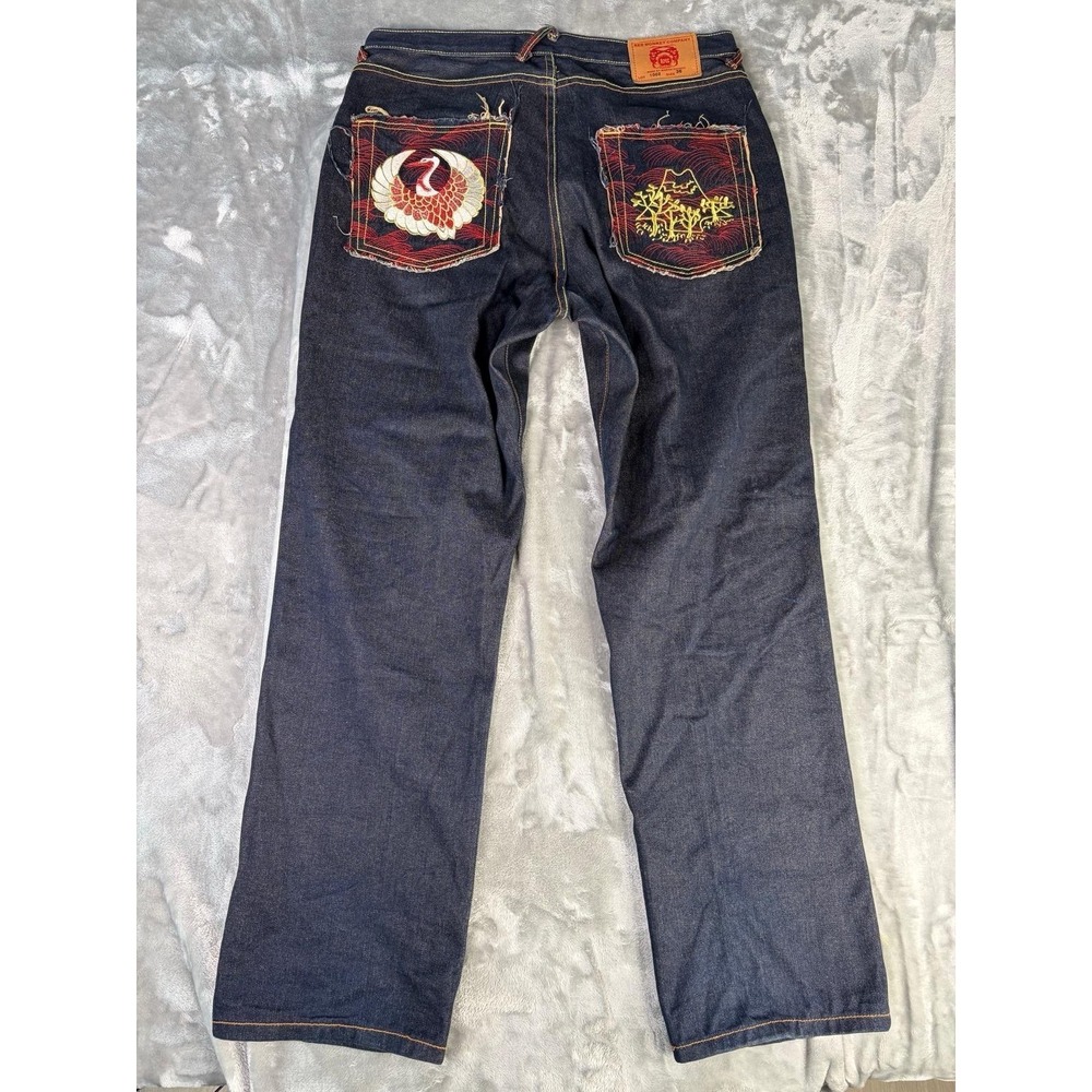 VTG RMC Red‎ Monkey Company Lot 1002 38X34 Made By Martin Ksohoh Y2K Jeans